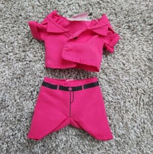 NWOT Disney Nuimos Hot Pink Outfit